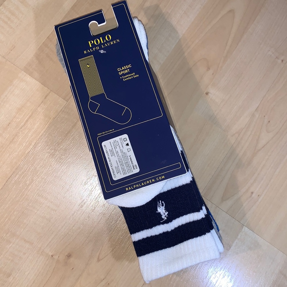 POLO RALPH LAUREN Classic Sport Cushioned 3 Pairs - Picture 4 of 7
